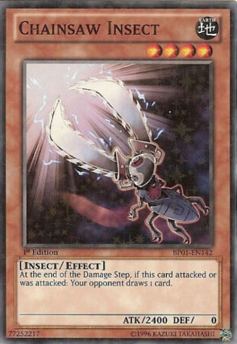 Chainsaw Insect [BP01-EN142] Starfoil Rare | Total Play