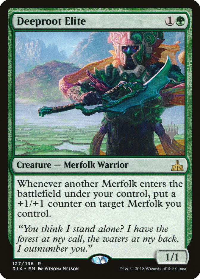 Deeproot Elite (Promo Pack) [Rivals of Ixalan Promos] | Total Play