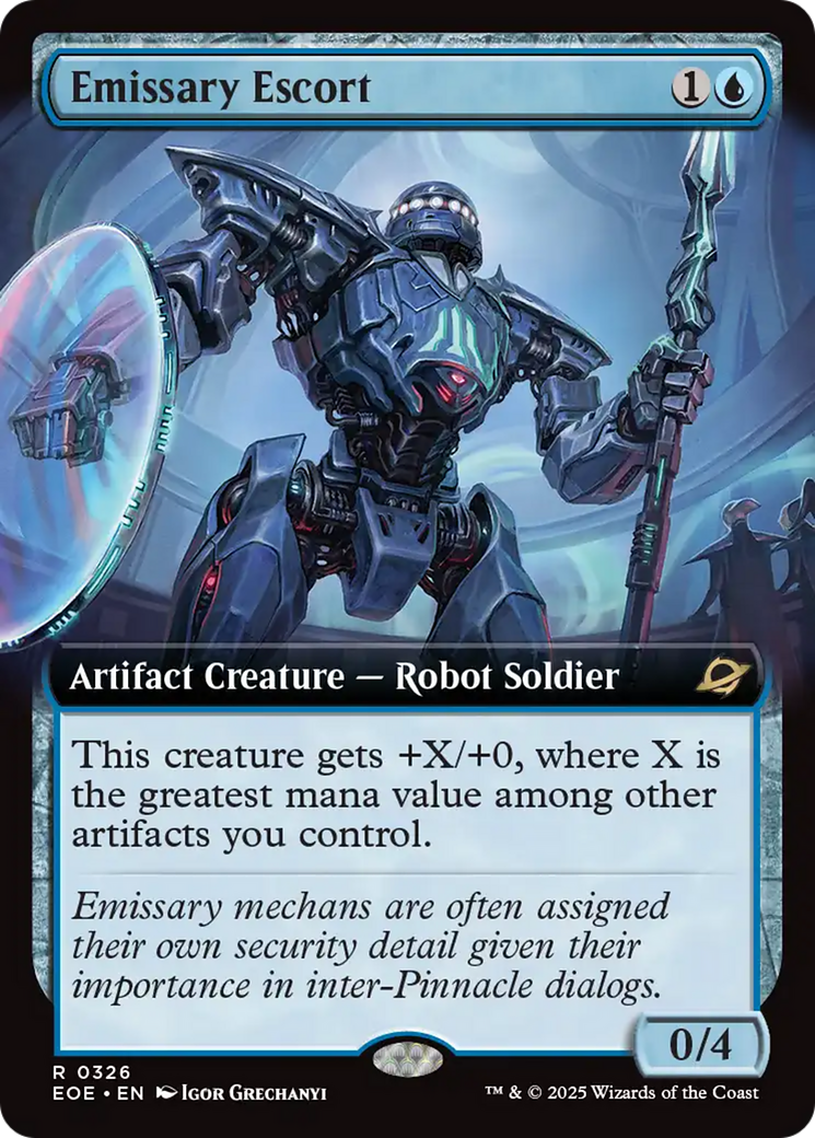 Emissary Escort (Extended Art) [Edge of Eternities] | Total Play