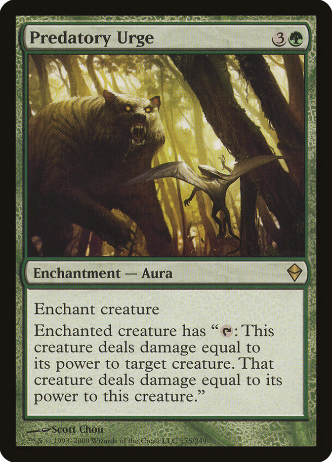 Predatory Urge [Zendikar] | Total Play