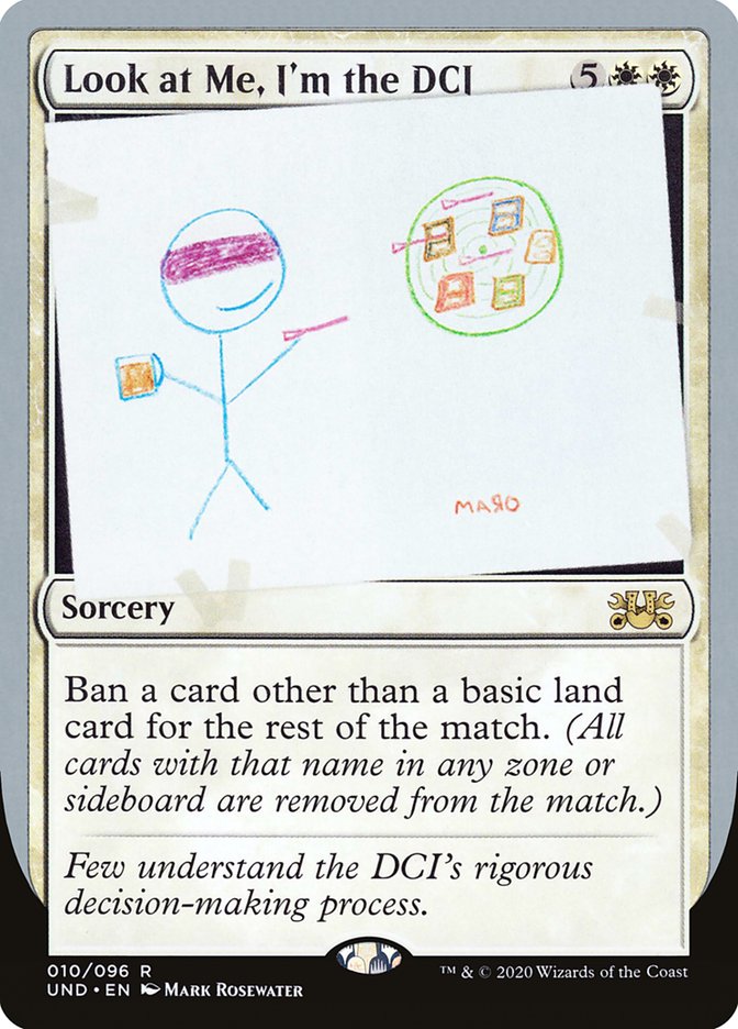 Look at Me, I'm the DCI [Unsanctioned] | Total Play