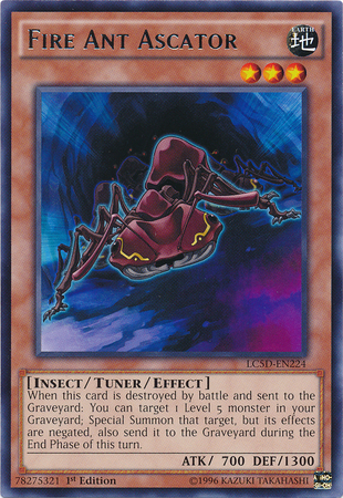 Fire Ant Ascator [LC5D-EN224] Rare | Total Play