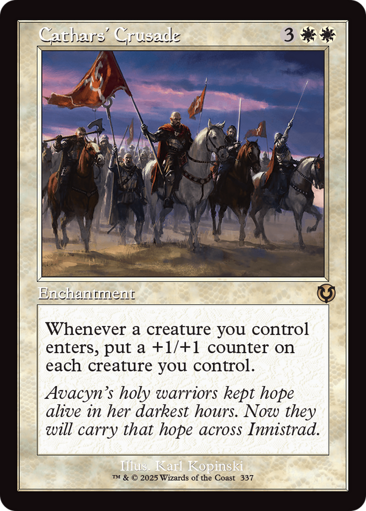 Cathars' Crusade (Retro Frame) [Innistrad Remastered] | Total Play