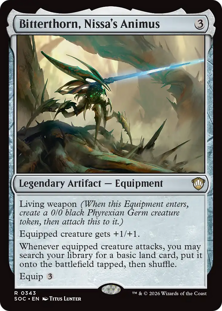 Bitterthorn, Nissa's Animus [Secrets of Strixhaven Commander] | Total Play