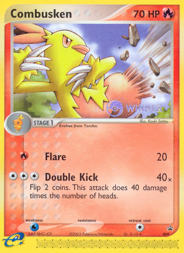 Combusken (009) [Nintendo: Black Star Promos] | Total Play