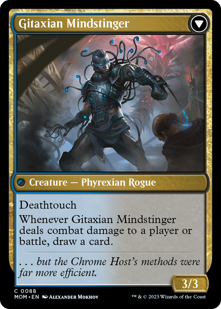 Aetherblade Agent // Gitaxian Mindstinger [March of the Machine] | Total Play