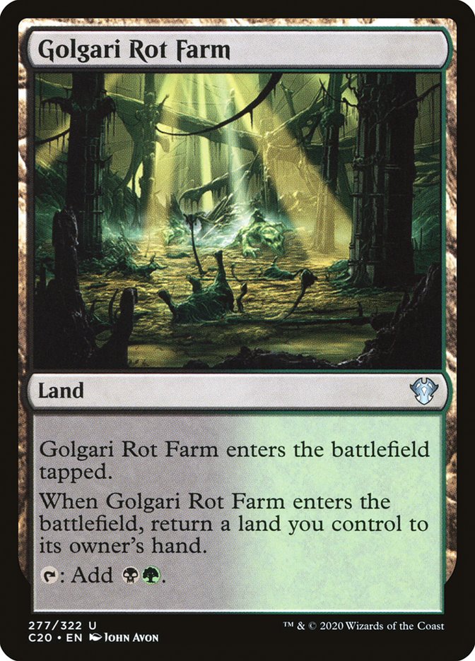 Golgari Rot Farm [Commander 2020] | Total Play