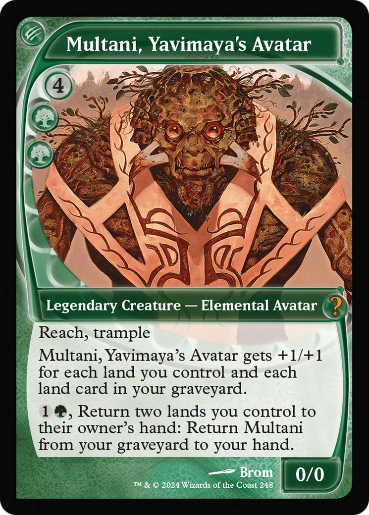 Multani, Yavimaya's Avatar (Future Sight) [Mystery Booster 2] | Total Play