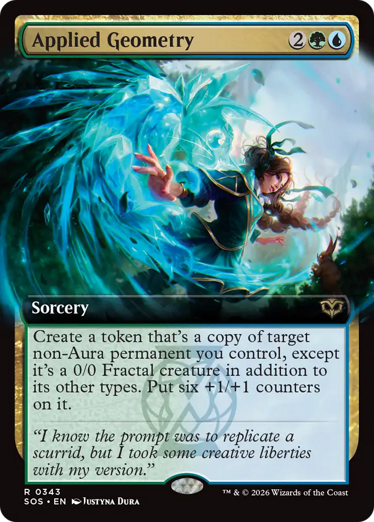 Applied Geometry (Extended Art) [Secrets of Strixhaven] | Total Play