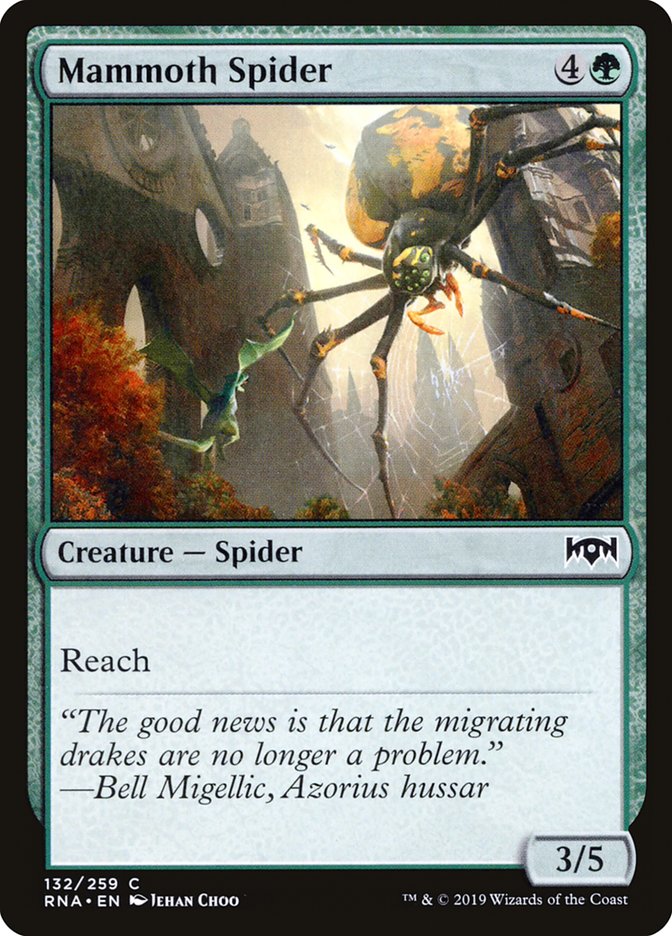 Mammoth Spider [Ravnica Allegiance] | Total Play