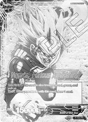 Vegeta // Vegeta, Furious Awakening (Championship Final 2019) (SIlver Metal Foil) (P-163) [Tournament Promotion Cards] | Total Play