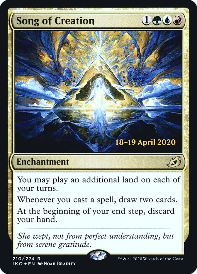 Song of Creation [Ikoria: Lair of Behemoths Prerelease Promos] | Total Play