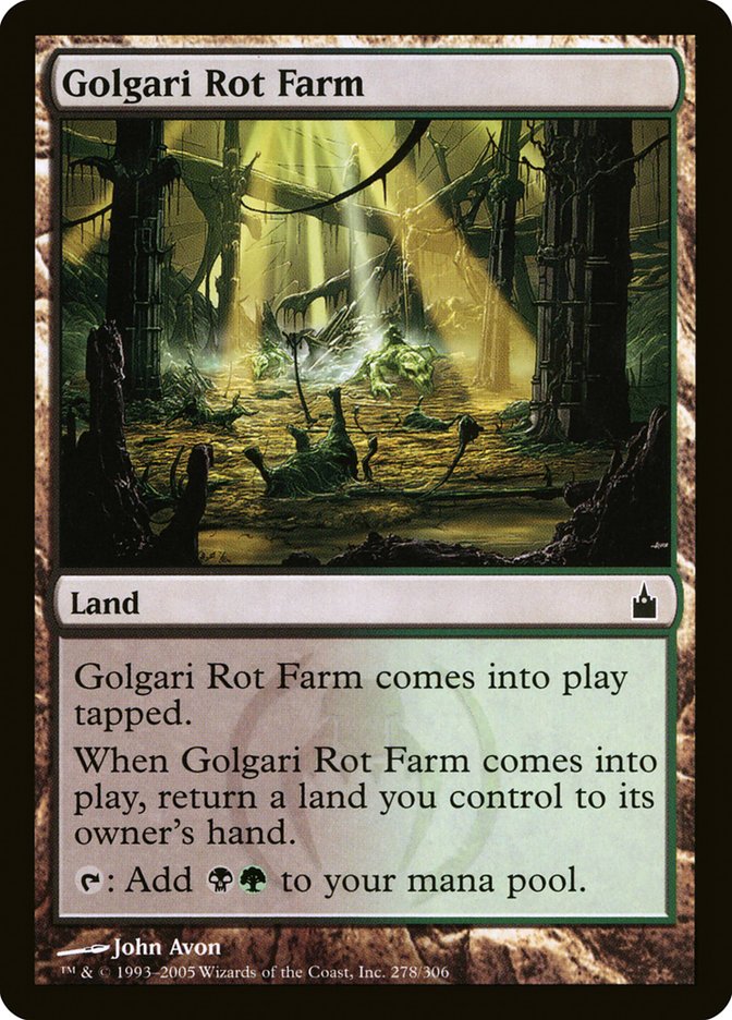 Golgari Rot Farm [Ravnica: City of Guilds] | Total Play