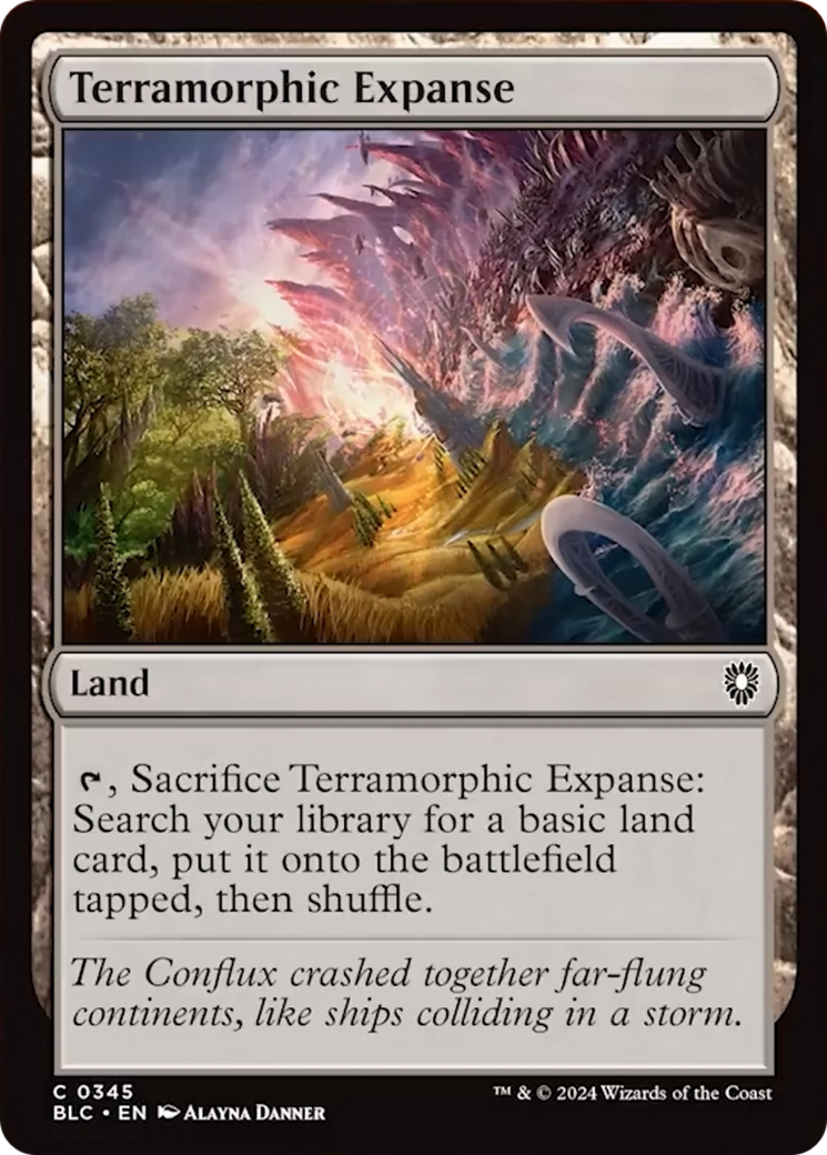 Terramorphic Expanse [Bloomburrow Commander] | Total Play