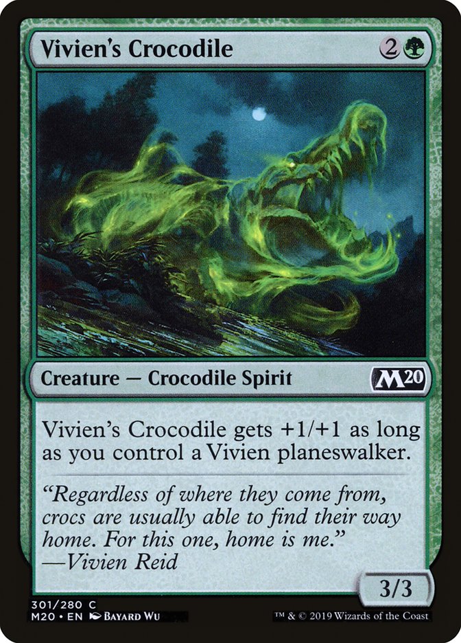 Vivien's Crocodile [Core Set 2020] | Total Play