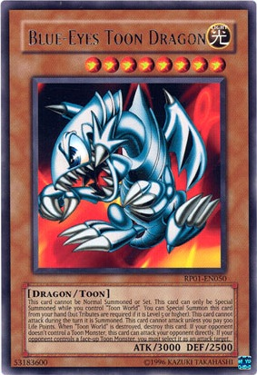 Blue-Eyes Toon Dragon [RP01-EN050] Rare | Total Play