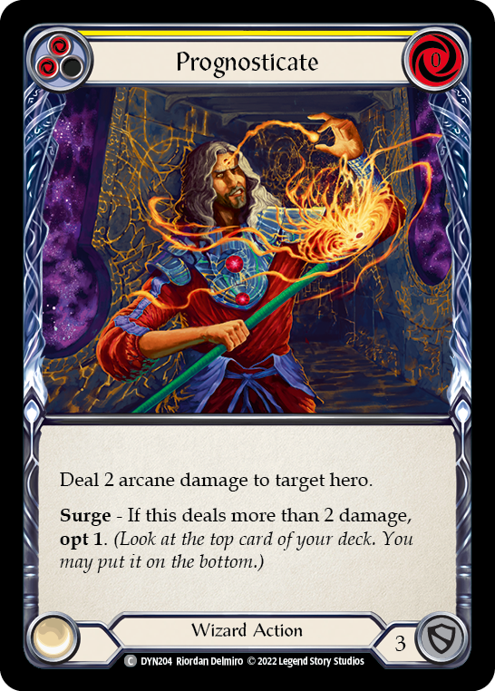Prognosticate (Yellow) [DYN204] (Dynasty) | Total Play