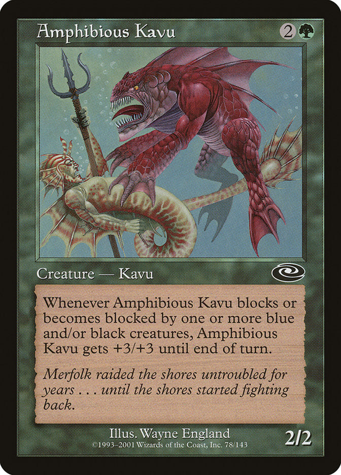Amphibious Kavu [Planeshift] | Total Play