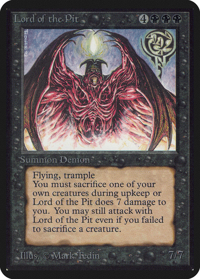 Lord of the Pit [Alpha Edition] | Total Play