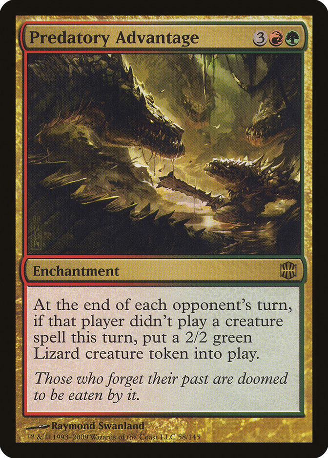 Predatory Advantage [Alara Reborn] | Total Play