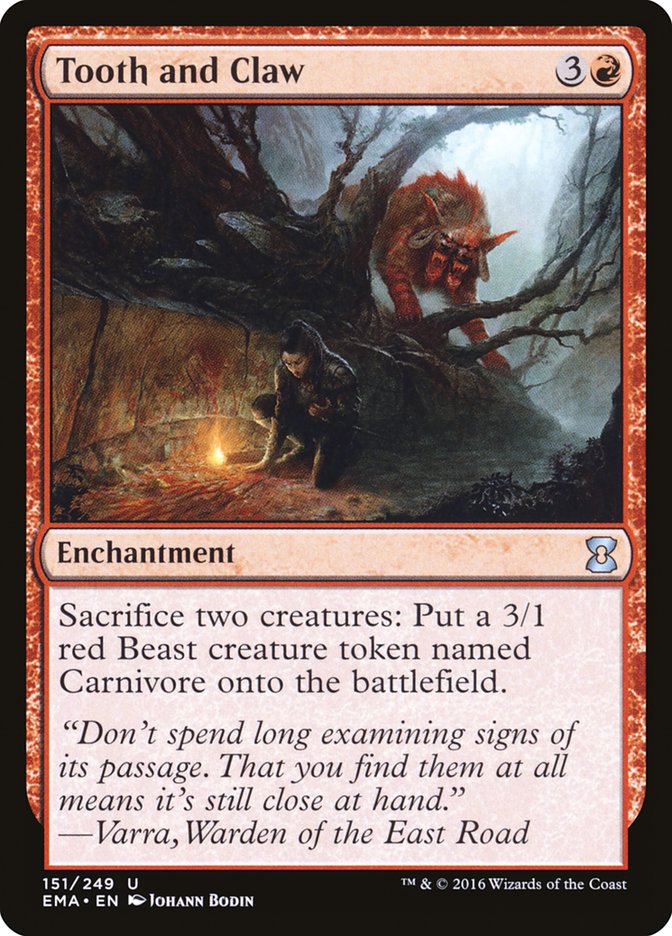 Tooth and Claw [Eternal Masters] | Total Play