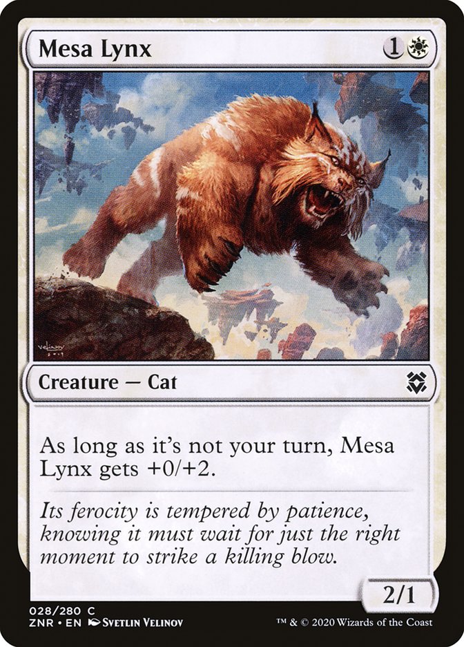 Mesa Lynx [Zendikar Rising] | Total Play