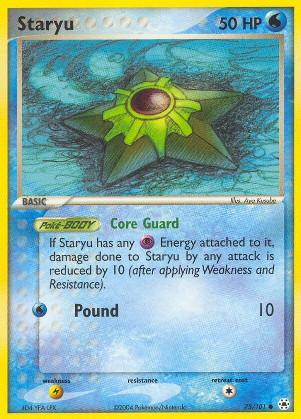 Staryu (75/101) [EX: Hidden Legends] | Total Play