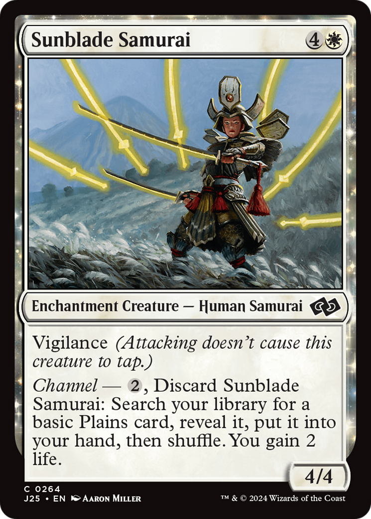 Sunblade Samurai [Foundations Jumpstart] | Total Play