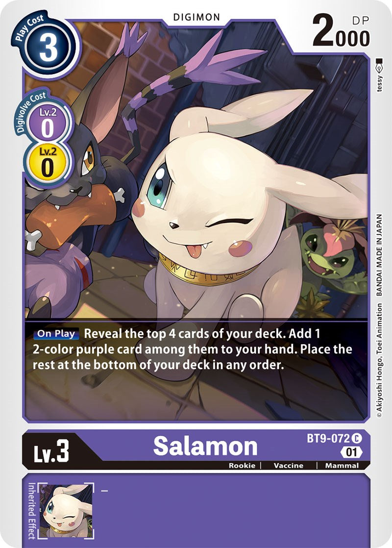 Salamon [BT9-072] [X Record] | Total Play