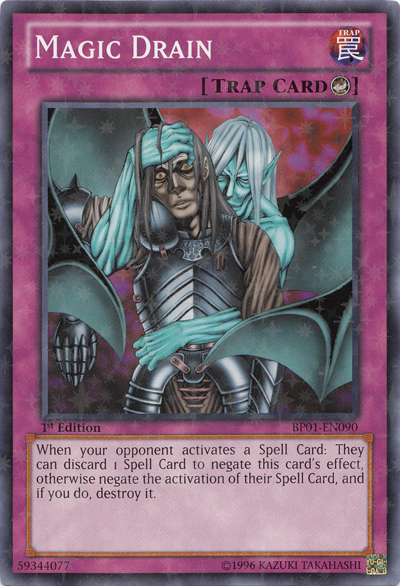 Magic Drain [BP01-EN090] Starfoil Rare | Total Play