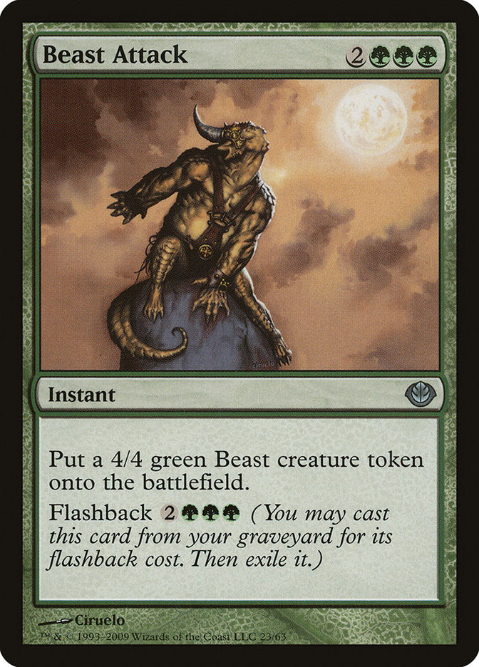 Beast Attack [Duel Decks: Garruk vs. Liliana] | Total Play