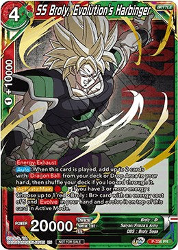 SS Broly, Evolution's Harbinger (Gold Stamped) (P-336) [Tournament Promotion Cards] | Total Play