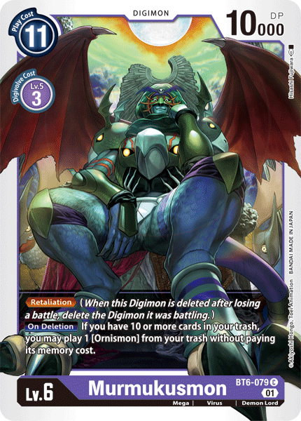 Murmukusmon [BT6-079] [Double Diamond] | Total Play