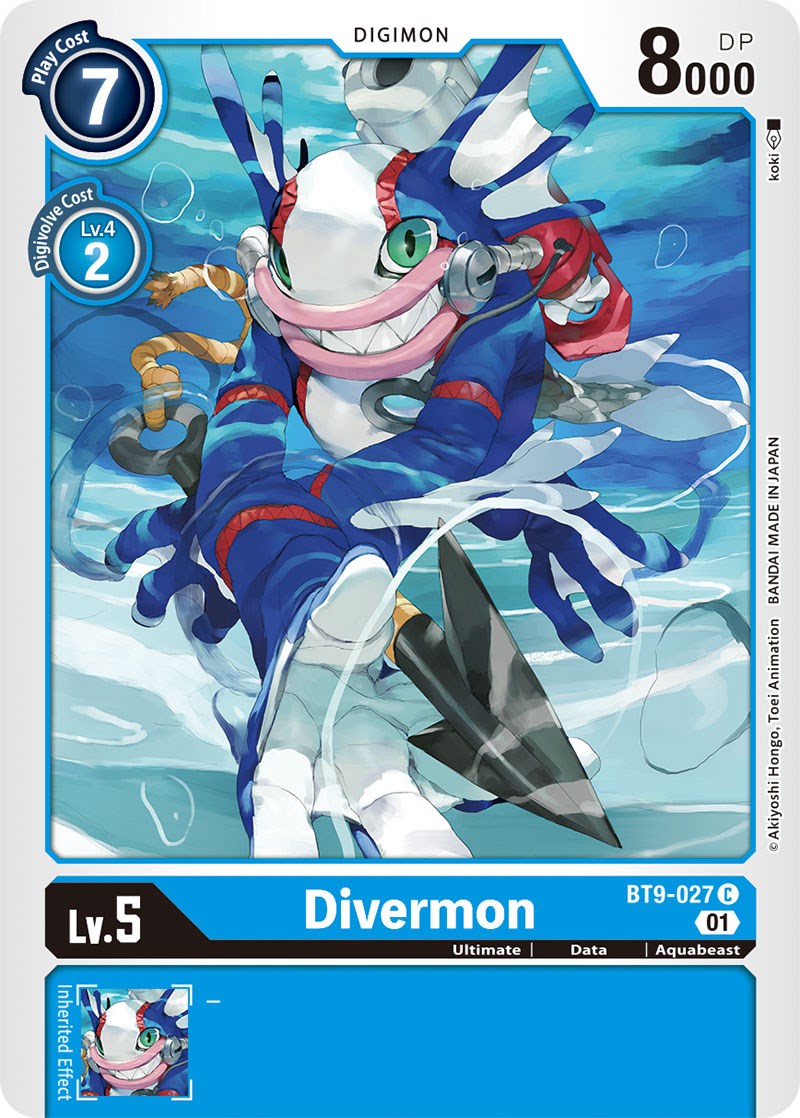 Divermon [BT9-027] [X Record] | Total Play