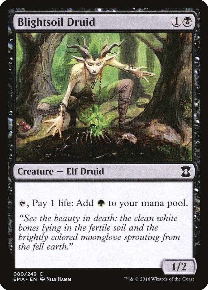 Blightsoil Druid [Eternal Masters] | Total Play