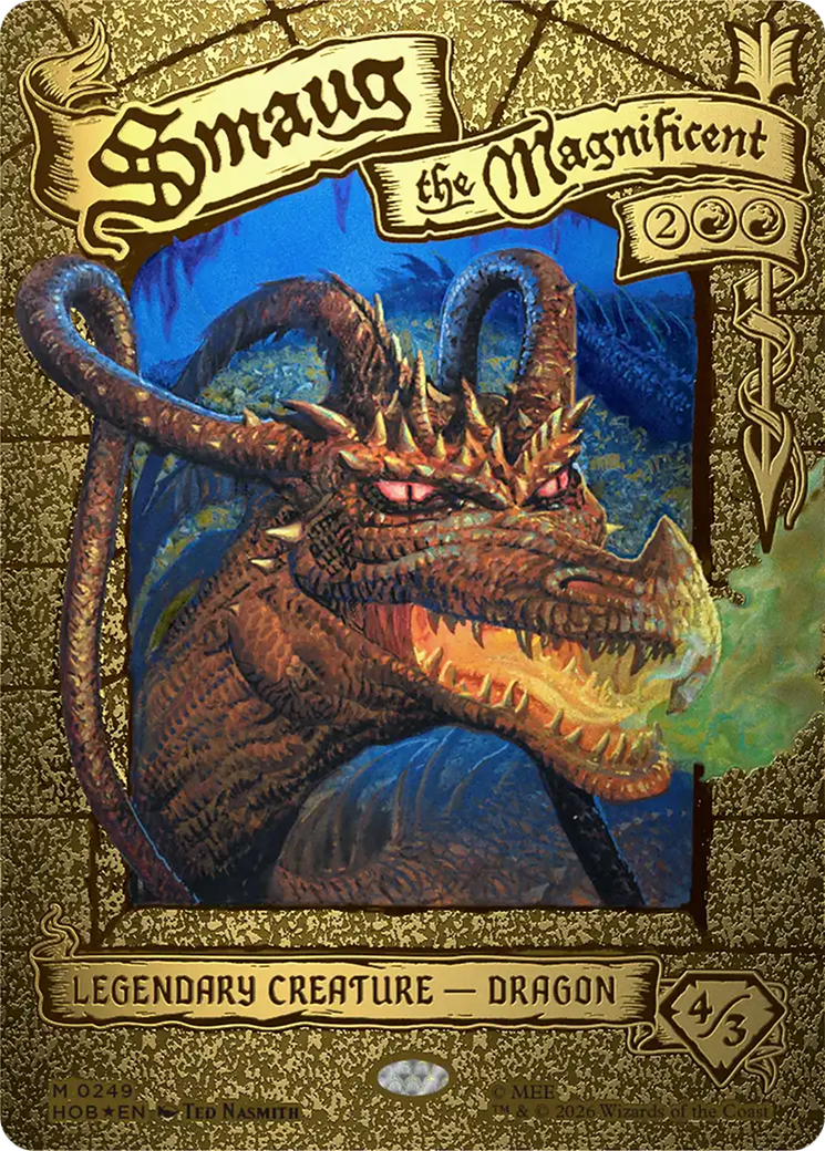 Smaug the Magnificent (Borderless) [The Hobbit] | Total Play