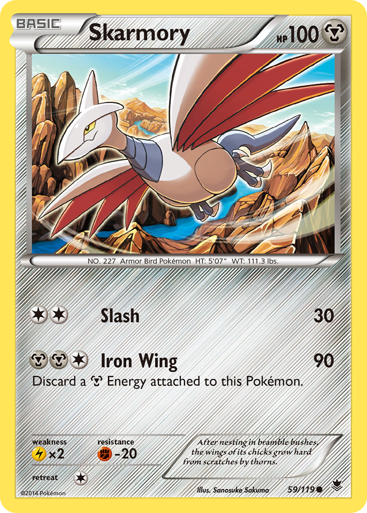 Skarmory (59/119) [XY: Phantom Forces] | Total Play