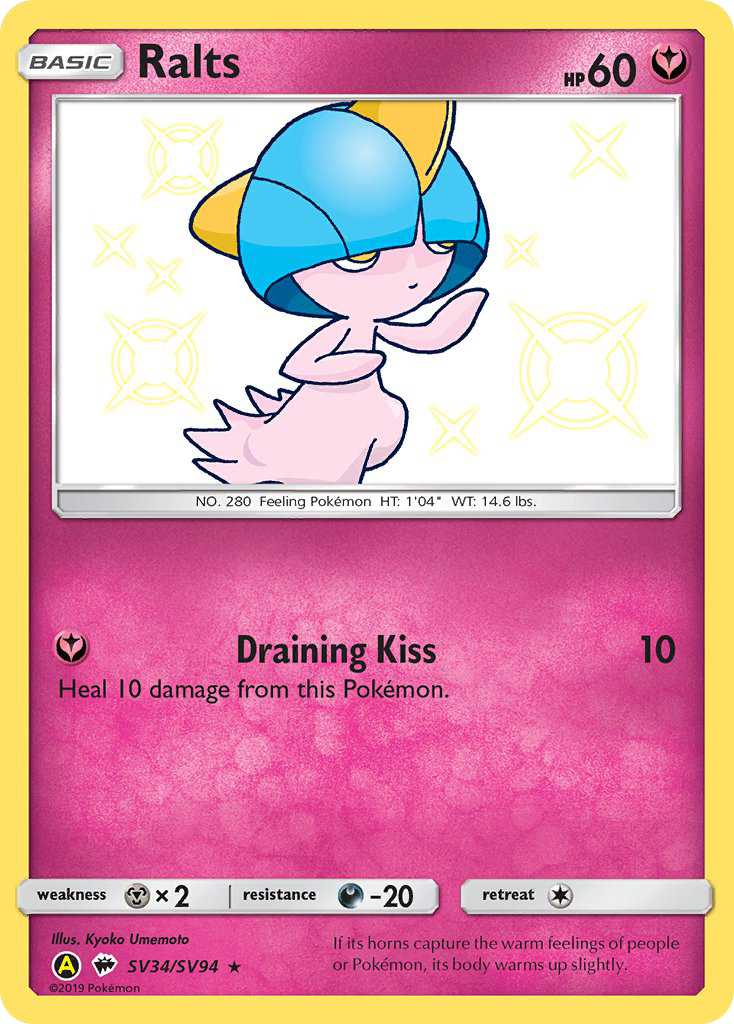 Ralts (SV34/SV94) [Sun & Moon: Hidden Fates - Shiny Vault] | Total Play