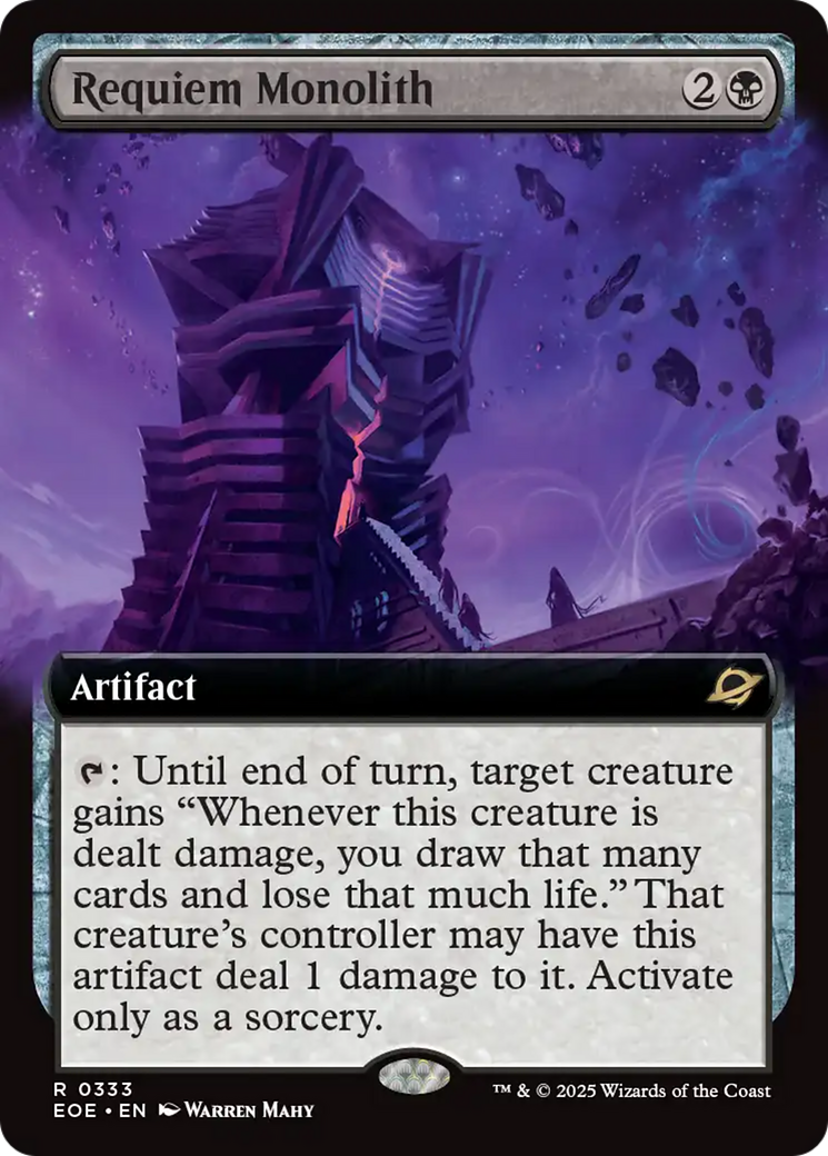 Requiem Monolith (Extended Art) [Edge of Eternities] | Total Play