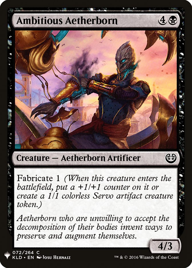 Ambitious Aetherborn [Mystery Booster] | Total Play