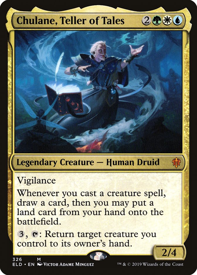 Chulane, Teller of Tales [Throne of Eldraine] | Total Play