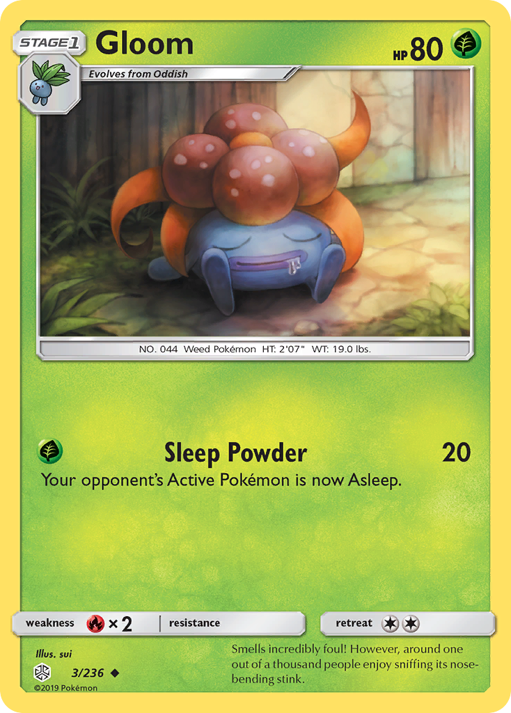 Gloom (3/236) [Sun & Moon: Cosmic Eclipse] | Total Play