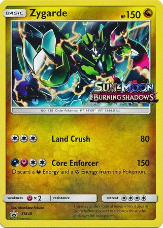 Zygarde (SM48) (Staff Prerelease Promo) [Sun & Moon: Black Star Promos] | Total Play