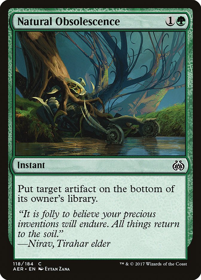 Natural Obsolescence [Aether Revolt] | Total Play