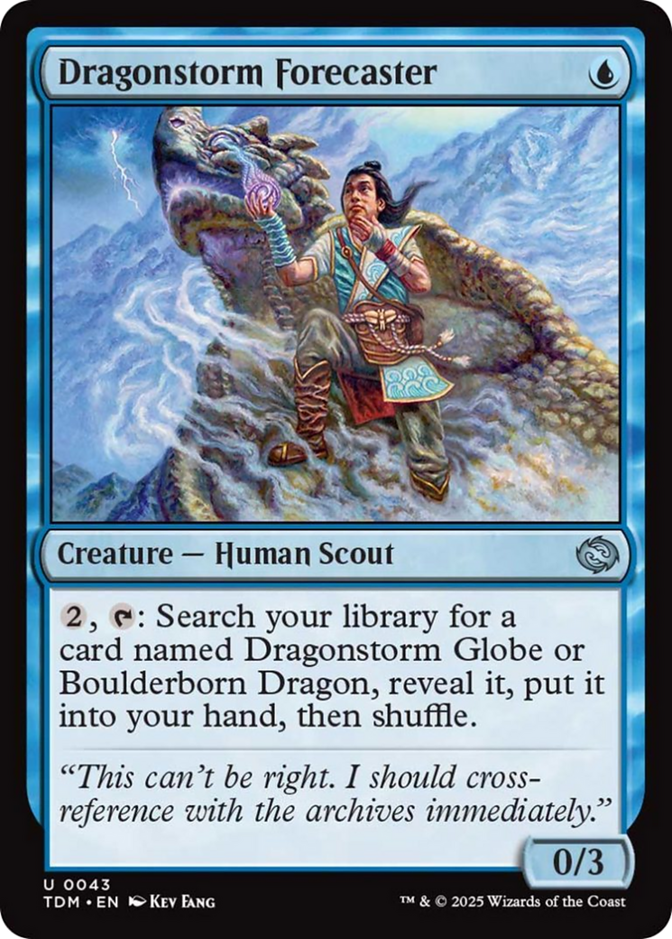 Dragonstorm Forecaster [Tarkir: Dragonstorm] | Total Play