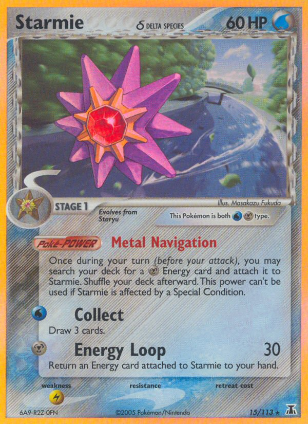 Starmie (15/113) (Delta Species) [EX: Delta Species] | Total Play