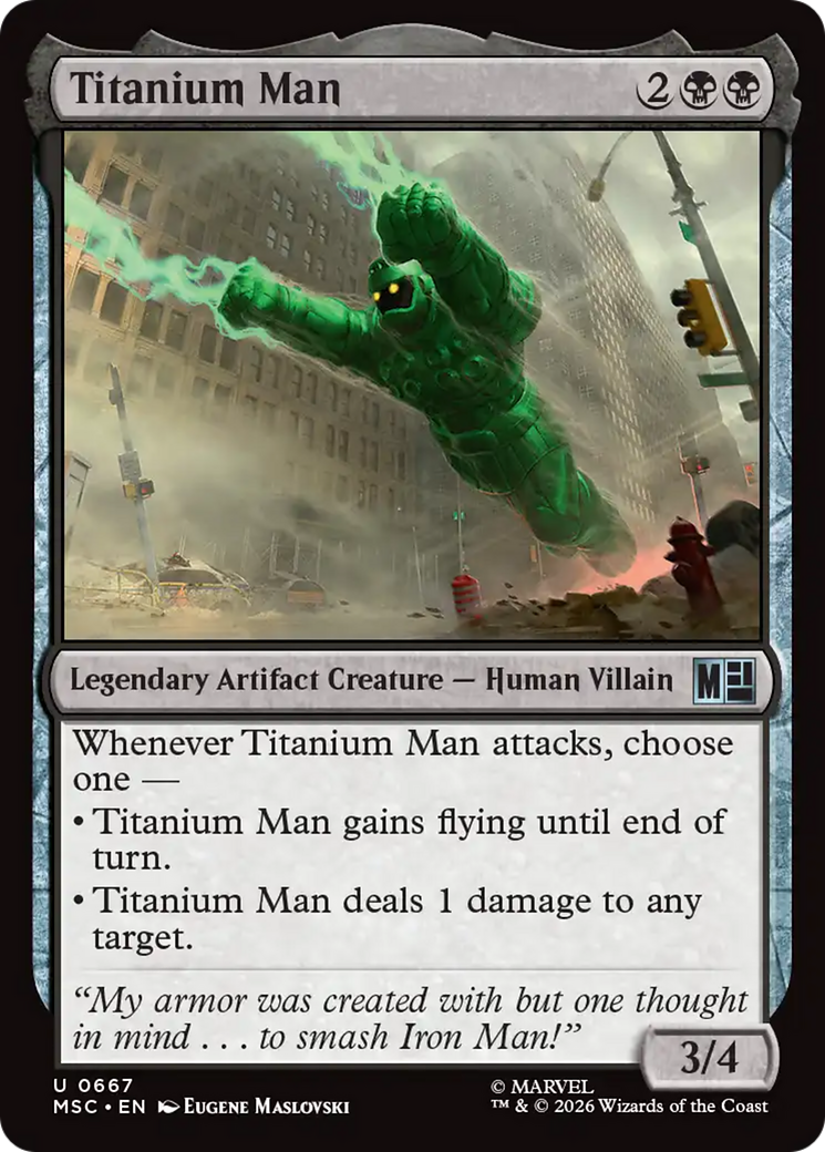 Titanium Man [Marvel Super Heroes Commander] | Total Play