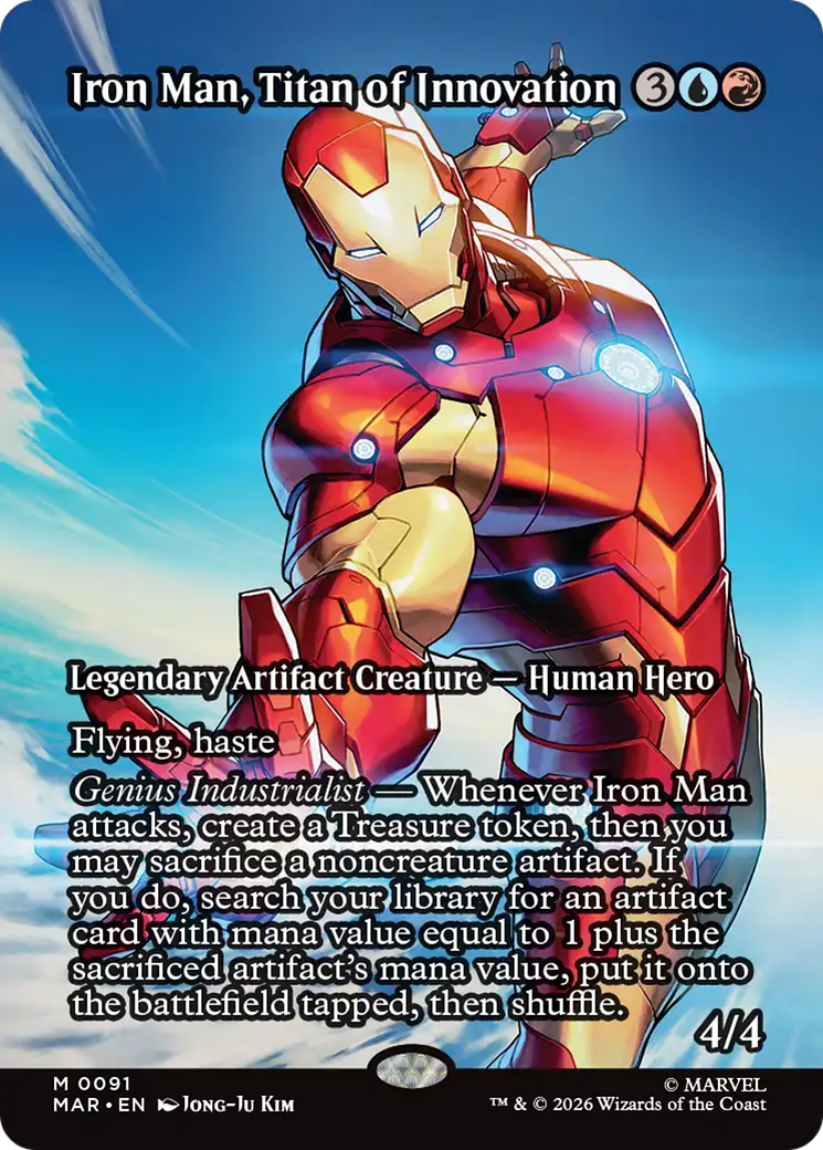 Iron Man, Titan of Innovation (Borderless) [Marvel Universe: Eternal-Legal] | Total Play