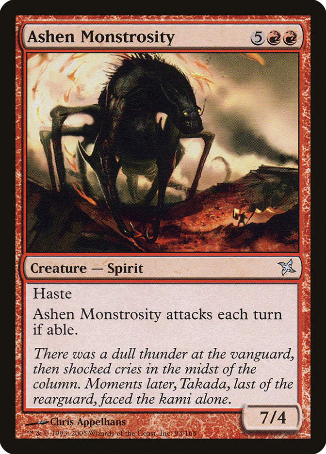 Ashen Monstrosity [Betrayers of Kamigawa] | Total Play