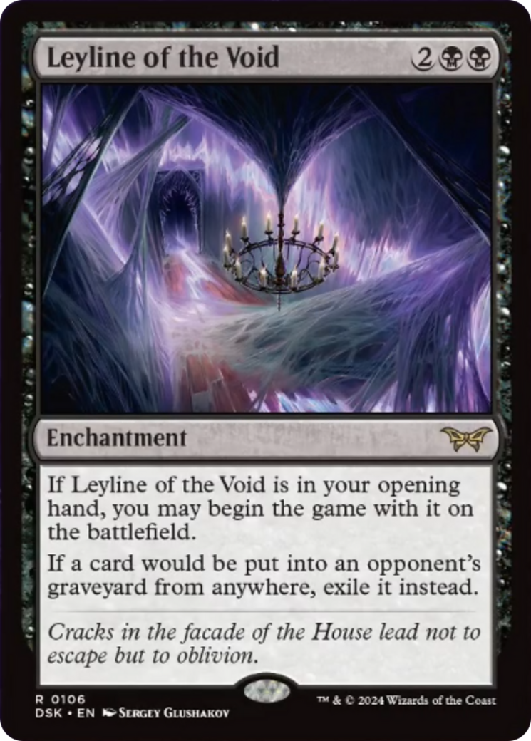 Leyline of the Void [Duskmourn: House of Horror] | Total Play